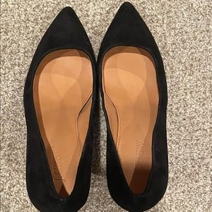 JCrew D’orsay Heels, Suede